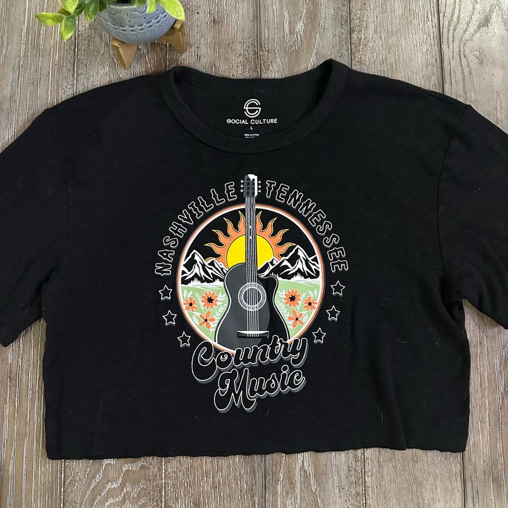Nashville Tennessee Country Music Graphic Tee